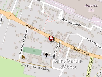 Carte de Dumas Isabelle à Saint-martin-d'abbat