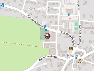 Carte de Ecole Privée Nd De Lorette à Rédené