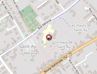 Carte de Lidl à Saint-ay