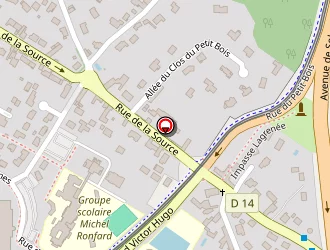 Carte de Zak Plomberie 45 à Olivet