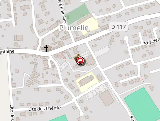 Carte de Audrey Perrault à Plumelin