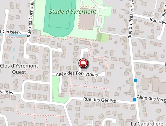 Carte de Covifruit à Olivet