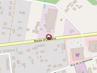 Carte de Pressing Bleu Ciel à Châteauneuf-sur-loire