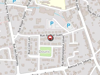 Carte de Le Nours Jacqueline à Pont-l'abbé