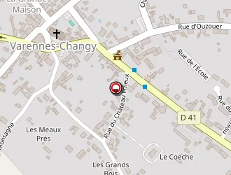 Carte de Morin Maçonnerie à Varennes-changy