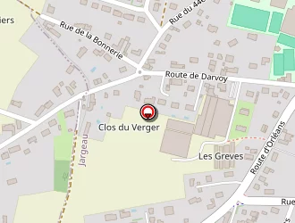 Carte de Saca Services à Jargeau