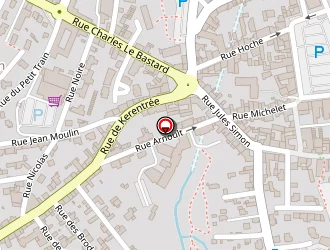 Carte de Guichard Eva à Pont-l'abbé