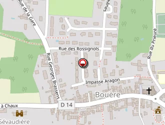 Carte de Cochon Emmanuel à Bouère