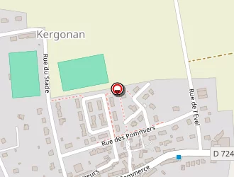 Carte de Le Loher Alain à Languidic