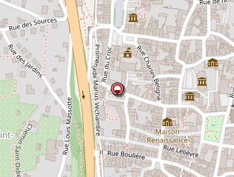 Carte de Maison De La Presse à Langres