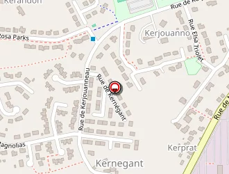 Carte de Le Fer Anthony à Quimperlé