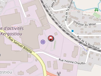 Carte de Péron à Quimperlé