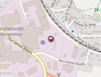 Carte de Sevel Services à Quimperlé