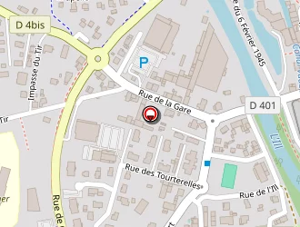 Carte de La Poste à Ensisheim