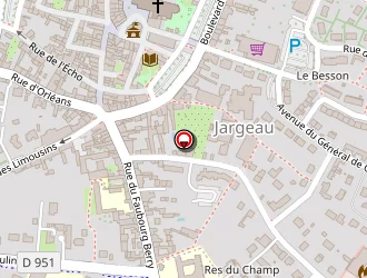 Carte de Bailly Catherine à Jargeau