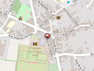 Carte de Cotigny à Grand-lucé (le)