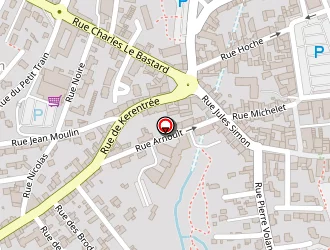 Carte de Club Des Retraités à Pont-l'abbé