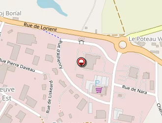 Carte de Vergne Electricité à Quimperlé