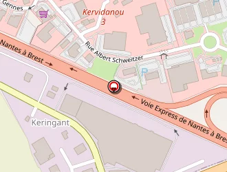 Carte de Kerne Elagage à Quimperlé