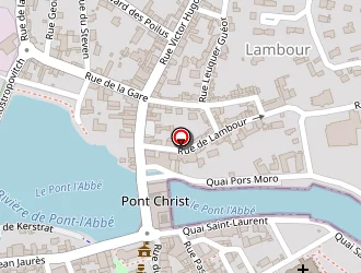 Carte de Le Longchamp à Pont-l'abbé