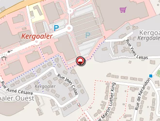 Carte de Mélanie à Quimperlé