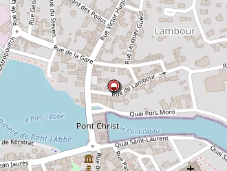 Carte de Eléna Boutique à Pont-l'abbé