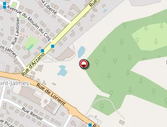 Carte de Elephant Bleu à Quimperlé