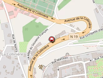 Carte de Aldi Marché à Langres