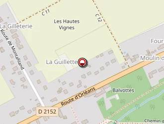 Carte de Merandon Anthony à Saint-ay