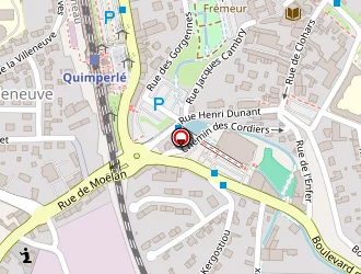 Carte de Esvan Matériel à Quimperlé