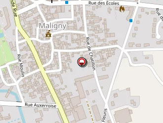 Carte de Château De Maligny à Maligny