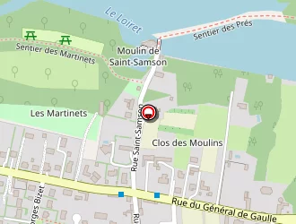 Carte de Dellavia à Olivet