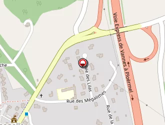 Carte de Ecole Primaire Privée Mixte à Chapelle-caro (la)