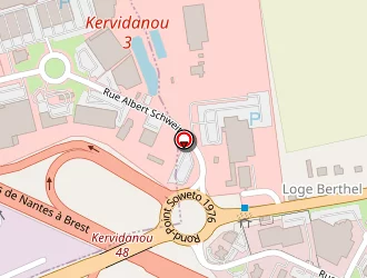 Carte de Bigard à Quimperlé