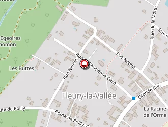 Carte de Mermet Alain à Fleury-la-vallée