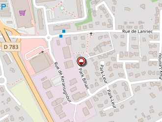 Carte de Hervé Marie à Concarneau