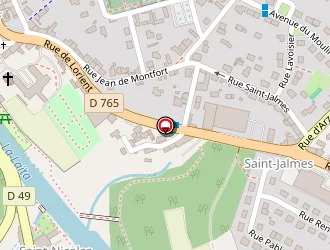 Carte de Terralys à Quimperlé