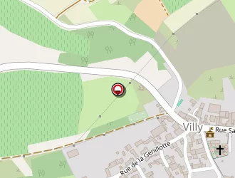 Carte de Terrain De Pétanque à Villy