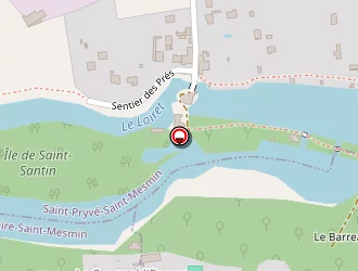 Carte de Audopi à Olivet