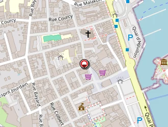 Carte de Les Bravigou à Concarneau