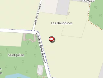 Carte de Hôtel Le Rivage à Olivet