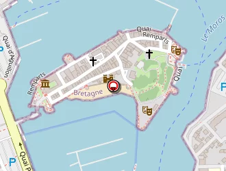 Carte de Le Télégramme à Concarneau