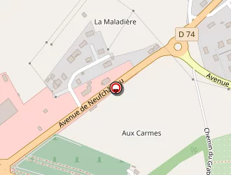 Carte de Langres Ambulances à Langres