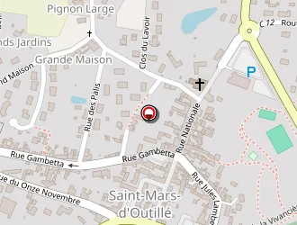 Carte de La Poste à Saint-mars-d'outillé