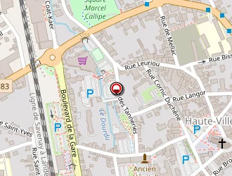 Carte de Adecco à Quimperlé