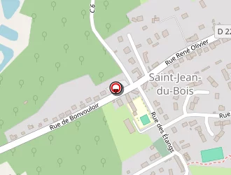 Carte de Presti Services 72 à Saint-jean-du-bois