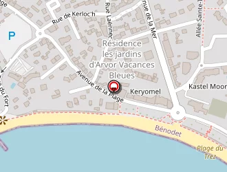 Carte de Librairie De La Plage à Bénodet