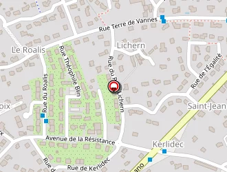 Carte de Le Moing Lydia à Quimperlé