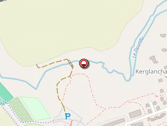 Carte de Stade Kerbertrand à Quimperlé