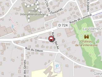 Carte de Kervella Patrick à Baud